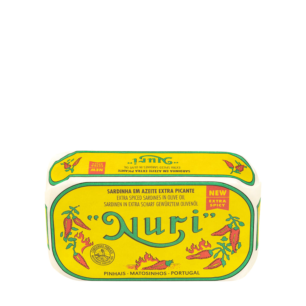 SARDINEN IN EXTRA SCHARF GEWÜRZTEM OLIVENÖL – Boutiqua Portuguesa SARDINEN IN EXTRA SCHARF GEWÜRZTEM OLIVENÖL – Boutiqua Portuguesa